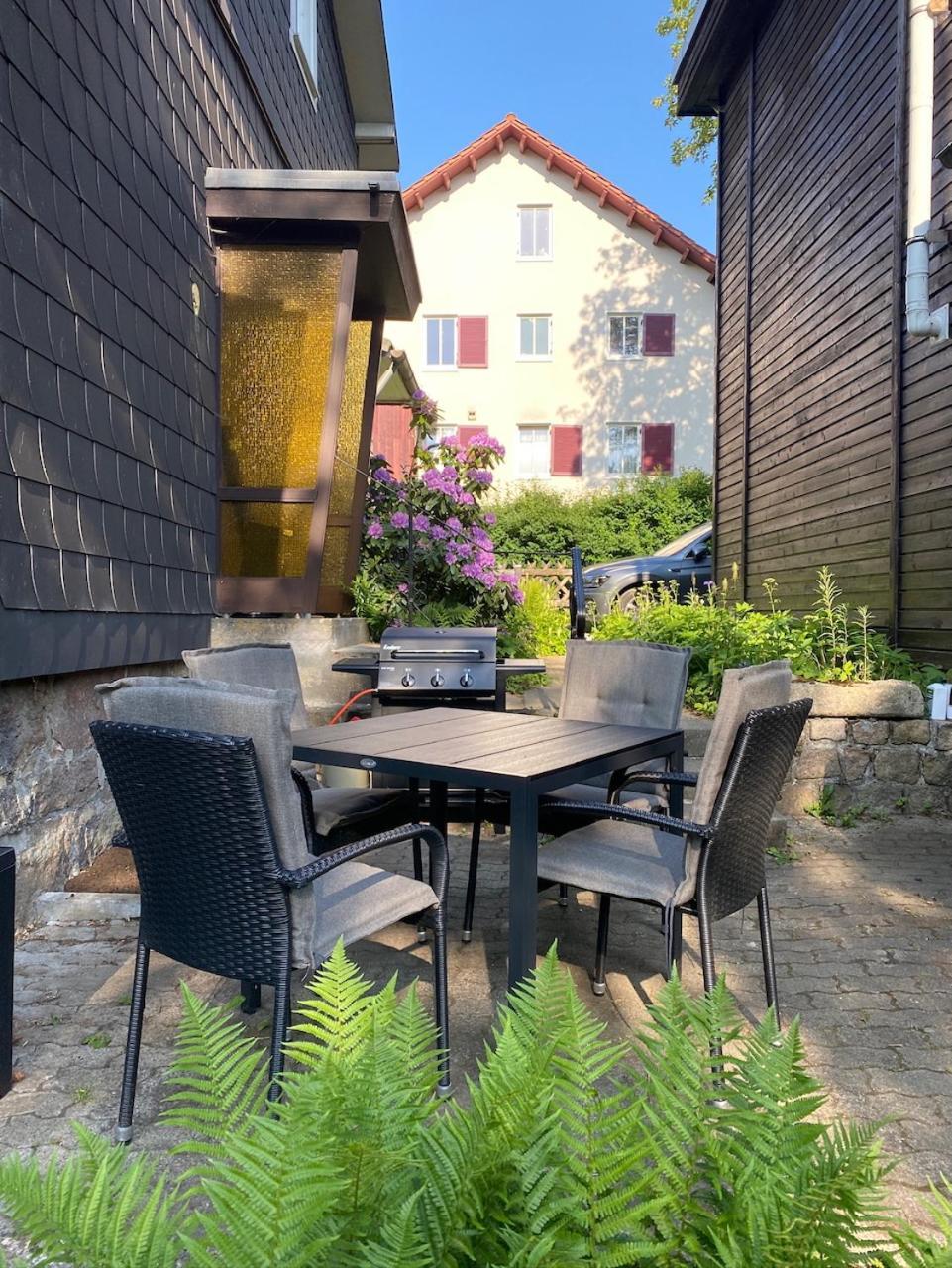 Townhouse Am Kurpark - Top Bewertet Von Familien! Ruhig, Zentral - Mit Terrasse, Parkplatz, Wallbox, Grill, Und Inklusive Waeschepaket Braunlage Exterior foto